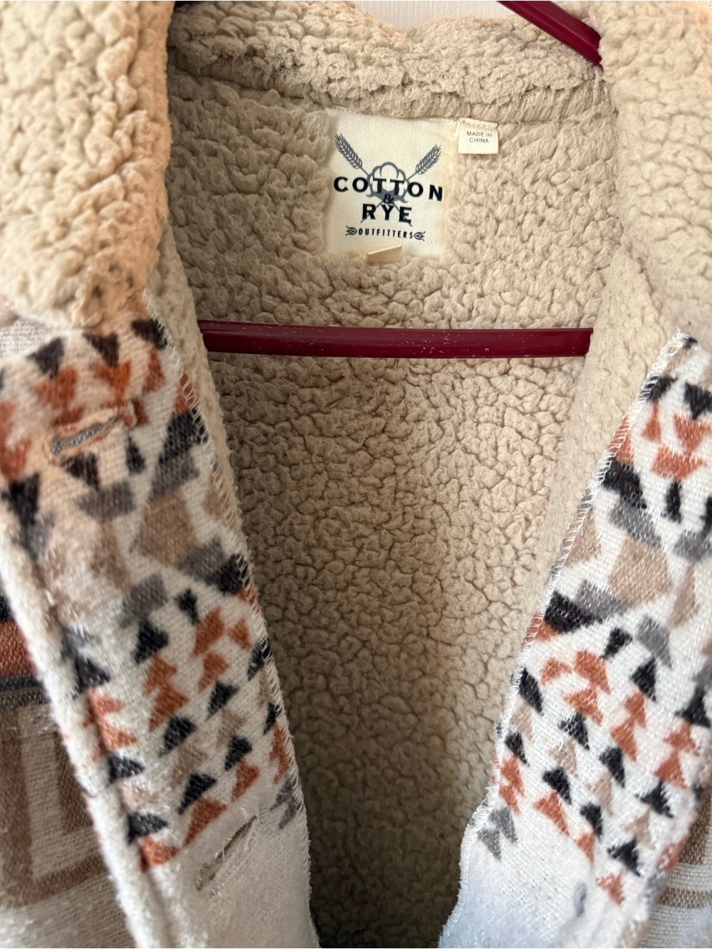 Cotton & Rye Cozy Aztec Jacket - Picture 4 of 5